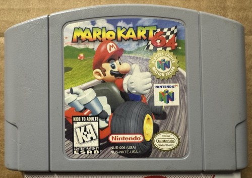 Mario kart cartridge - mario,